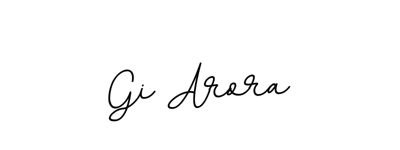 if you are searching for the best signature style for your name Gi Arora. so please give up your signature search. here we have designed multiple signature styles  using BallpointsItalic-DORy9. Gi Arora signature style 11 images and pictures png