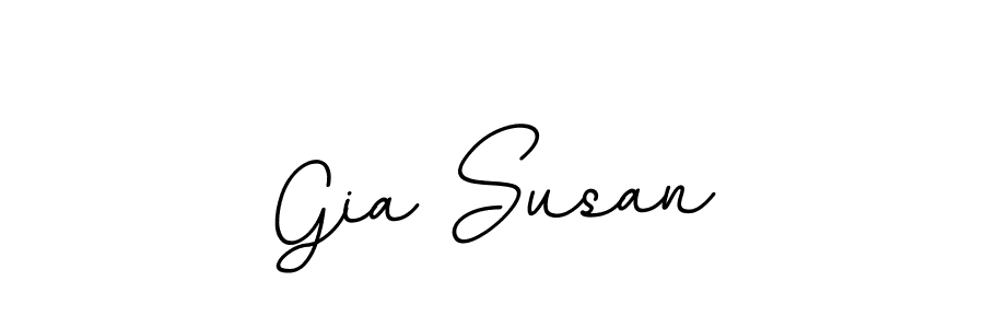 Check out images of Autograph of Gia Susan name. Actor Gia Susan Signature Style. BallpointsItalic-DORy9 is a professional sign style online. Gia Susan signature style 11 images and pictures png