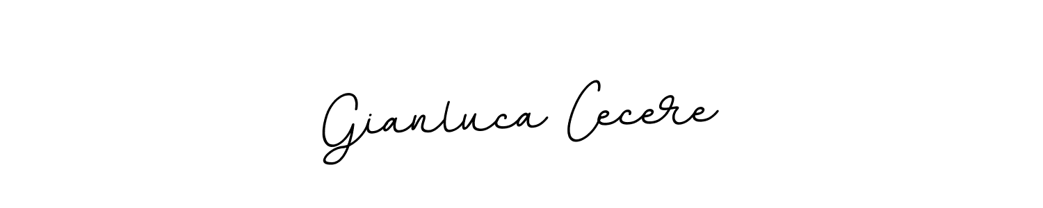 Create a beautiful signature design for name Gianluca Cecere. With this signature (BallpointsItalic-DORy9) fonts, you can make a handwritten signature for free. Gianluca Cecere signature style 11 images and pictures png