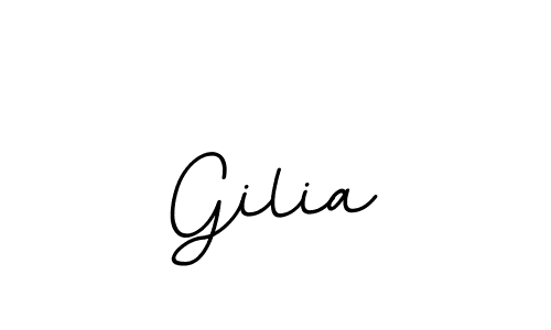 Similarly BallpointsItalic-DORy9 is the best handwritten signature design. Signature creator online .You can use it as an online autograph creator for name Gilia. Gilia signature style 11 images and pictures png