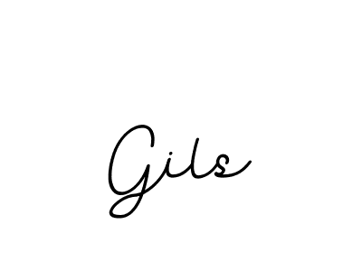 Similarly BallpointsItalic-DORy9 is the best handwritten signature design. Signature creator online .You can use it as an online autograph creator for name Gils. Gils signature style 11 images and pictures png