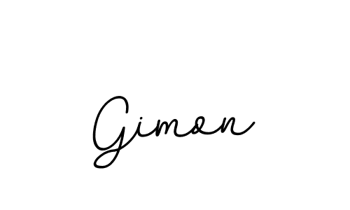 BallpointsItalic-DORy9 is a professional signature style that is perfect for those who want to add a touch of class to their signature. It is also a great choice for those who want to make their signature more unique. Get Gimon name to fancy signature for free. Gimon signature style 11 images and pictures png