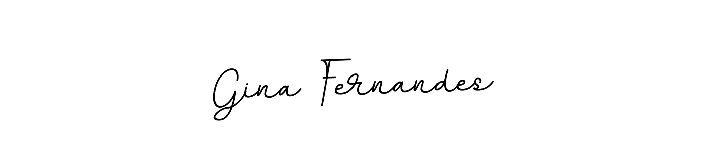 Design your own signature with our free online signature maker. With this signature software, you can create a handwritten (BallpointsItalic-DORy9) signature for name Gina Fernandes. Gina Fernandes signature style 11 images and pictures png