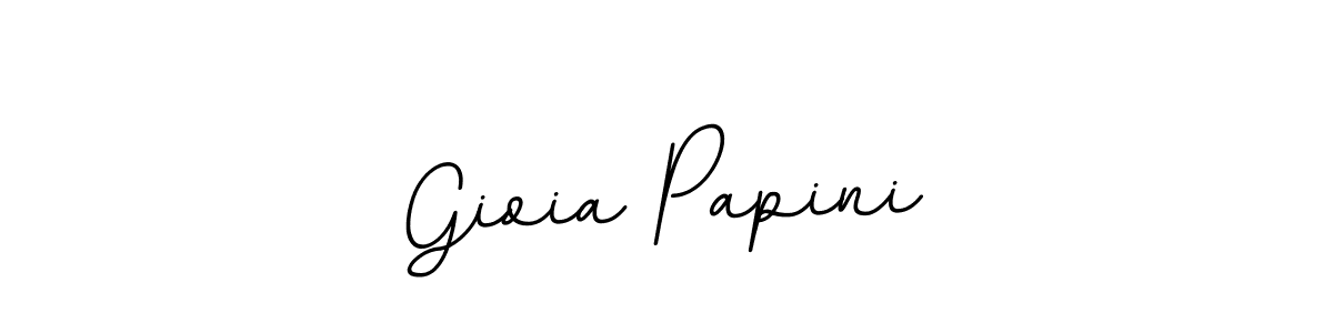 This is the best signature style for the Gioia Papini name. Also you like these signature font (BallpointsItalic-DORy9). Mix name signature. Gioia Papini signature style 11 images and pictures png