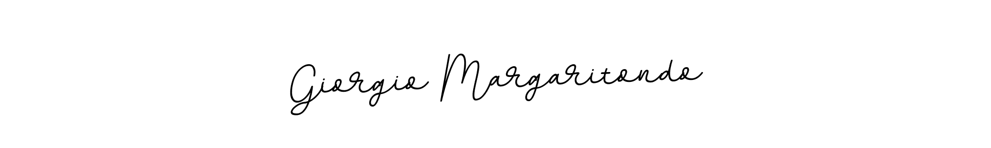Make a beautiful signature design for name Giorgio Margaritondo. With this signature (BallpointsItalic-DORy9) style, you can create a handwritten signature for free. Giorgio Margaritondo signature style 11 images and pictures png