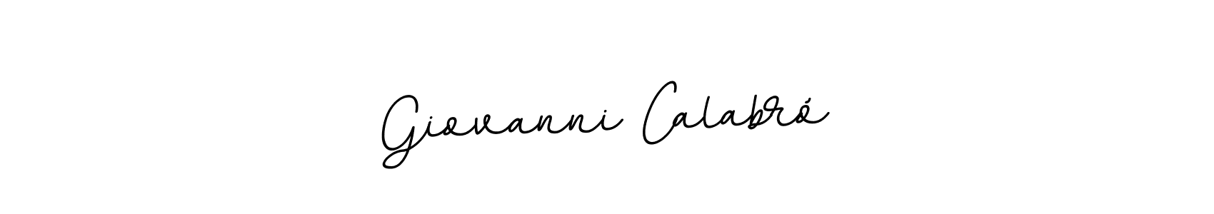 BallpointsItalic-DORy9 is a professional signature style that is perfect for those who want to add a touch of class to their signature. It is also a great choice for those who want to make their signature more unique. Get Giovanni Calabró name to fancy signature for free. Giovanni Calabró signature style 11 images and pictures png