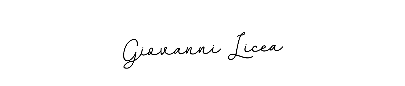 The best way (BallpointsItalic-DORy9) to make a short signature is to pick only two or three words in your name. The name Giovanni Licea include a total of six letters. For converting this name. Giovanni Licea signature style 11 images and pictures png