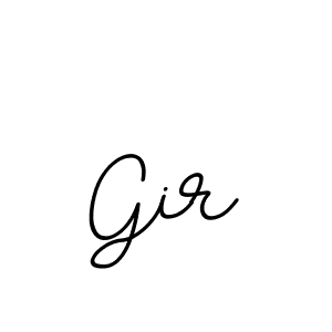 How to make Gir name signature. Use BallpointsItalic-DORy9 style for creating short signs online. This is the latest handwritten sign. Gir signature style 11 images and pictures png