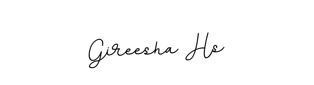 Here are the top 10 professional signature styles for the name Gireesha Hs. These are the best autograph styles you can use for your name. Gireesha Hs signature style 11 images and pictures png