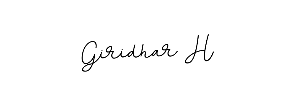 You can use this online signature creator to create a handwritten signature for the name Giridhar H. This is the best online autograph maker. Giridhar H signature style 11 images and pictures png