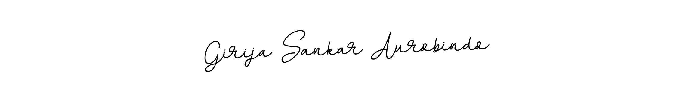 Design your own signature with our free online signature maker. With this signature software, you can create a handwritten (BallpointsItalic-DORy9) signature for name Girija Sankar Aurobindo. Girija Sankar Aurobindo signature style 11 images and pictures png