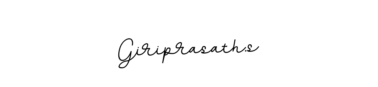 How to make Giriprasath.s signature? BallpointsItalic-DORy9 is a professional autograph style. Create handwritten signature for Giriprasath.s name. Giriprasath.s signature style 11 images and pictures png