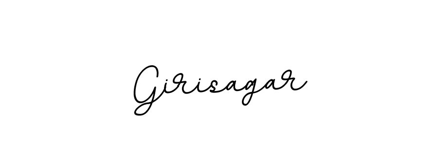 You should practise on your own different ways (BallpointsItalic-DORy9) to write your name (Girisagar) in signature. don't let someone else do it for you. Girisagar signature style 11 images and pictures png