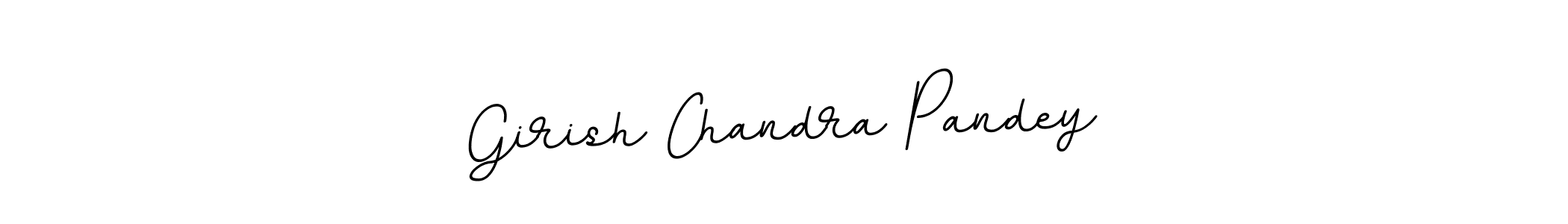 Make a beautiful signature design for name Girish Chandra Pandey. With this signature (BallpointsItalic-DORy9) style, you can create a handwritten signature for free. Girish Chandra Pandey signature style 11 images and pictures png