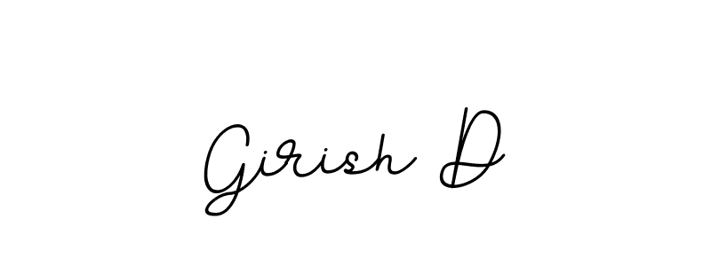 Also You can easily find your signature by using the search form. We will create Girish D name handwritten signature images for you free of cost using BallpointsItalic-DORy9 sign style. Girish D signature style 11 images and pictures png