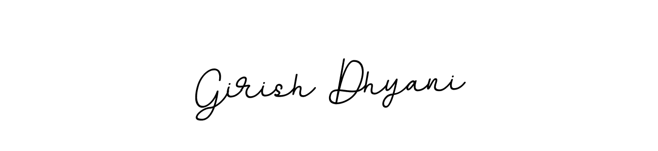 Make a short Girish Dhyani signature style. Manage your documents anywhere anytime using BallpointsItalic-DORy9. Create and add eSignatures, submit forms, share and send files easily. Girish Dhyani signature style 11 images and pictures png