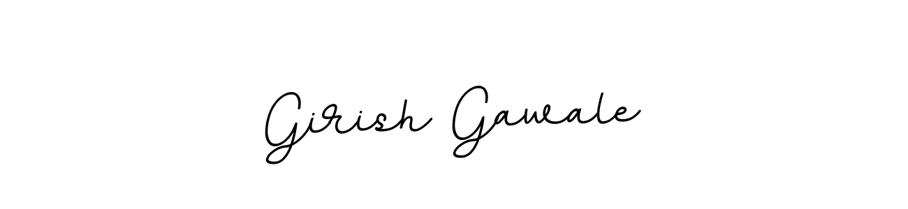 You should practise on your own different ways (BallpointsItalic-DORy9) to write your name (Girish Gawale) in signature. don't let someone else do it for you. Girish Gawale signature style 11 images and pictures png