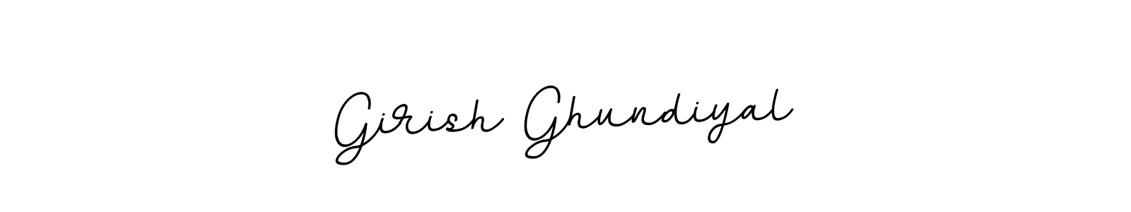 Here are the top 10 professional signature styles for the name Girish Ghundiyal. These are the best autograph styles you can use for your name. Girish Ghundiyal signature style 11 images and pictures png