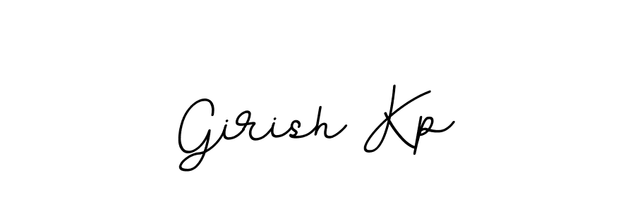 The best way (BallpointsItalic-DORy9) to make a short signature is to pick only two or three words in your name. The name Girish Kp include a total of six letters. For converting this name. Girish Kp signature style 11 images and pictures png