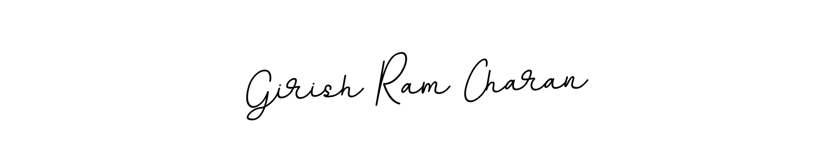 Create a beautiful signature design for name Girish Ram Charan. With this signature (BallpointsItalic-DORy9) fonts, you can make a handwritten signature for free. Girish Ram Charan signature style 11 images and pictures png