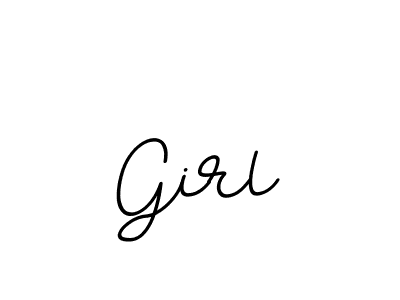 How to make Girl name signature. Use BallpointsItalic-DORy9 style for creating short signs online. This is the latest handwritten sign. Girl signature style 11 images and pictures png