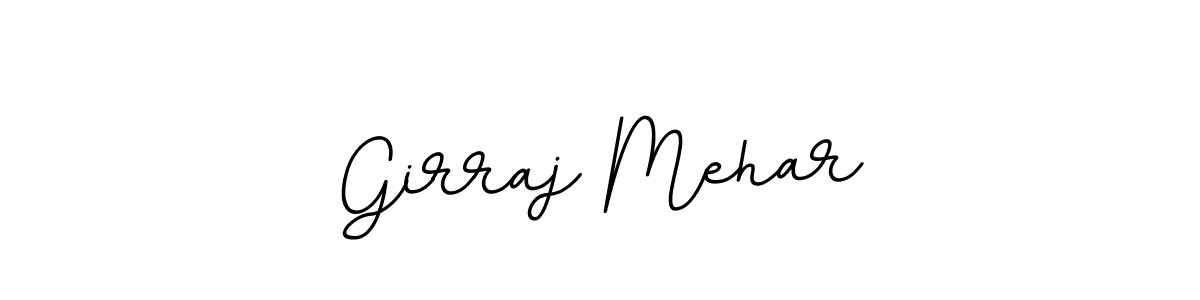 You should practise on your own different ways (BallpointsItalic-DORy9) to write your name (Girraj Mehar) in signature. don't let someone else do it for you. Girraj Mehar signature style 11 images and pictures png