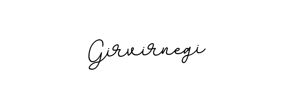 Create a beautiful signature design for name Girvirnegi. With this signature (BallpointsItalic-DORy9) fonts, you can make a handwritten signature for free. Girvirnegi signature style 11 images and pictures png