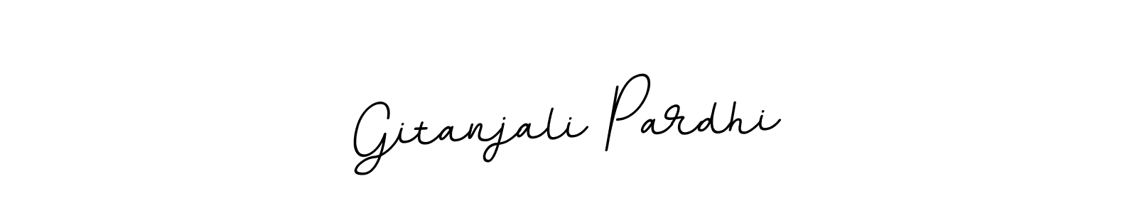 How to make Gitanjali Pardhi name signature. Use BallpointsItalic-DORy9 style for creating short signs online. This is the latest handwritten sign. Gitanjali Pardhi signature style 11 images and pictures png