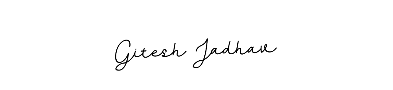 You can use this online signature creator to create a handwritten signature for the name Gitesh Jadhav. This is the best online autograph maker. Gitesh Jadhav signature style 11 images and pictures png