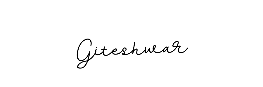 BallpointsItalic-DORy9 is a professional signature style that is perfect for those who want to add a touch of class to their signature. It is also a great choice for those who want to make their signature more unique. Get Giteshwar name to fancy signature for free. Giteshwar signature style 11 images and pictures png