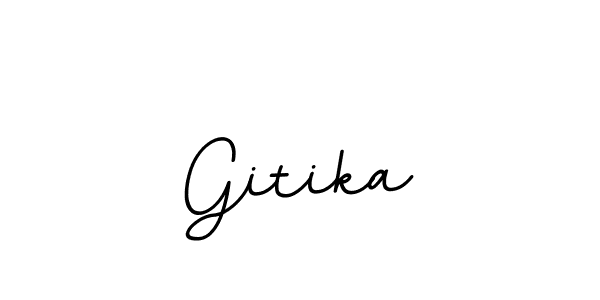 Make a beautiful signature design for name Gitika. Use this online signature maker to create a handwritten signature for free. Gitika signature style 11 images and pictures png