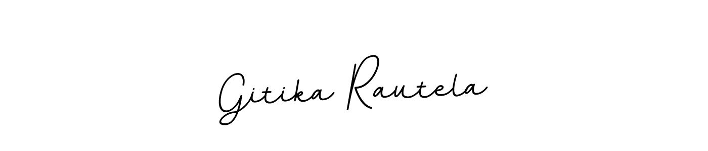 It looks lik you need a new signature style for name Gitika Rautela. Design unique handwritten (BallpointsItalic-DORy9) signature with our free signature maker in just a few clicks. Gitika Rautela signature style 11 images and pictures png