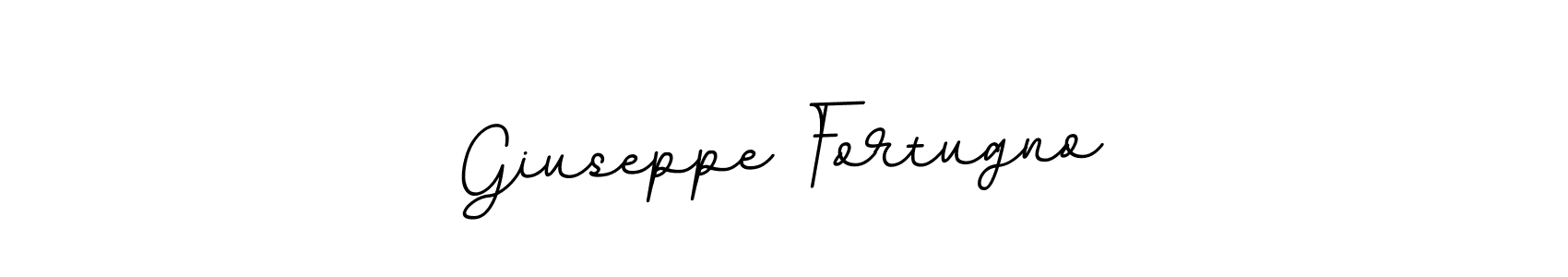 Giuseppe Fortugno stylish signature style. Best Handwritten Sign (BallpointsItalic-DORy9) for my name. Handwritten Signature Collection Ideas for my name Giuseppe Fortugno. Giuseppe Fortugno signature style 11 images and pictures png