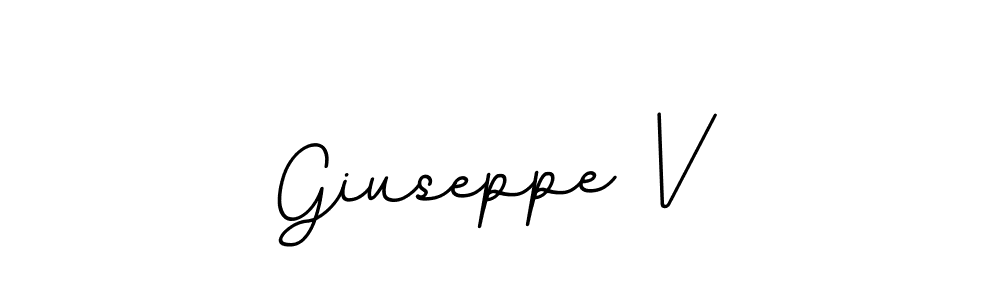 How to Draw Giuseppe V signature style? BallpointsItalic-DORy9 is a latest design signature styles for name Giuseppe V. Giuseppe V signature style 11 images and pictures png