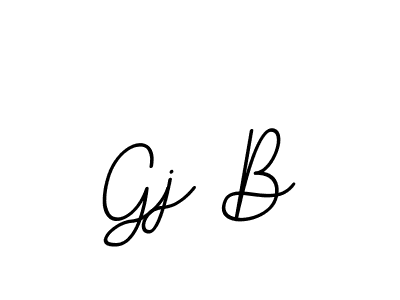 Also You can easily find your signature by using the search form. We will create Gj B name handwritten signature images for you free of cost using BallpointsItalic-DORy9 sign style. Gj B signature style 11 images and pictures png