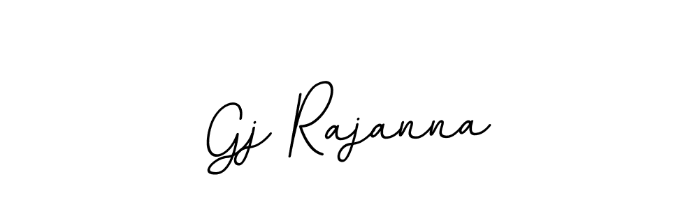 Gj Rajanna stylish signature style. Best Handwritten Sign (BallpointsItalic-DORy9) for my name. Handwritten Signature Collection Ideas for my name Gj Rajanna. Gj Rajanna signature style 11 images and pictures png