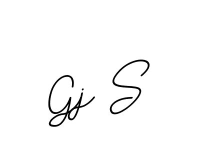 Similarly BallpointsItalic-DORy9 is the best handwritten signature design. Signature creator online .You can use it as an online autograph creator for name Gj S. Gj S signature style 11 images and pictures png