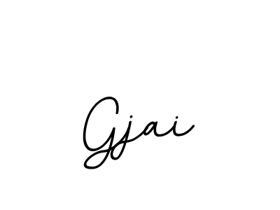How to make Gjai name signature. Use BallpointsItalic-DORy9 style for creating short signs online. This is the latest handwritten sign. Gjai signature style 11 images and pictures png