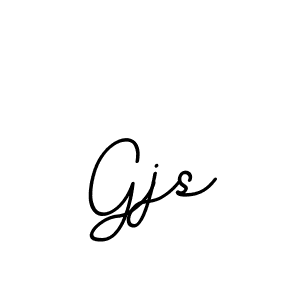 Make a beautiful signature design for name Gjs. With this signature (BallpointsItalic-DORy9) style, you can create a handwritten signature for free. Gjs signature style 11 images and pictures png