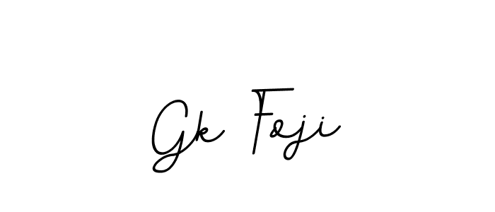 This is the best signature style for the Gk Foji name. Also you like these signature font (BallpointsItalic-DORy9). Mix name signature. Gk Foji signature style 11 images and pictures png