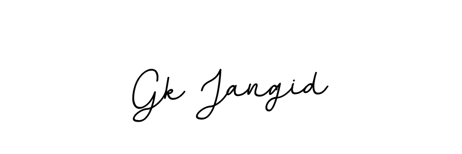 How to make Gk Jangid signature? BallpointsItalic-DORy9 is a professional autograph style. Create handwritten signature for Gk Jangid name. Gk Jangid signature style 11 images and pictures png