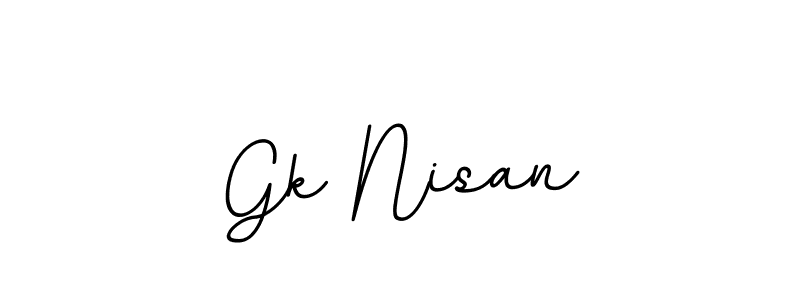 Check out images of Autograph of Gk Nisan name. Actor Gk Nisan Signature Style. BallpointsItalic-DORy9 is a professional sign style online. Gk Nisan signature style 11 images and pictures png