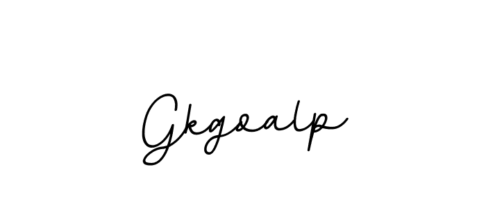Design your own signature with our free online signature maker. With this signature software, you can create a handwritten (BallpointsItalic-DORy9) signature for name Gkgoalp. Gkgoalp signature style 11 images and pictures png