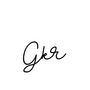 Design your own signature with our free online signature maker. With this signature software, you can create a handwritten (BallpointsItalic-DORy9) signature for name Gkr. Gkr signature style 11 images and pictures png