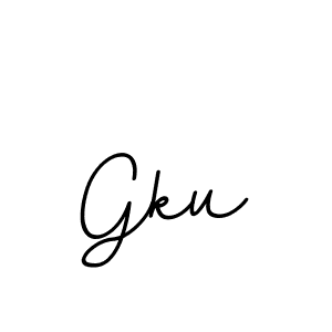 How to make Gku signature? BallpointsItalic-DORy9 is a professional autograph style. Create handwritten signature for Gku name. Gku signature style 11 images and pictures png