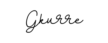 Use a signature maker to create a handwritten signature online. With this signature software, you can design (BallpointsItalic-DORy9) your own signature for name Gkurre. Gkurre signature style 11 images and pictures png