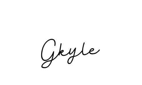 Also You can easily find your signature by using the search form. We will create Gkyle name handwritten signature images for you free of cost using BallpointsItalic-DORy9 sign style. Gkyle signature style 11 images and pictures png