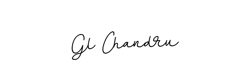 How to make Gl Chandru name signature. Use BallpointsItalic-DORy9 style for creating short signs online. This is the latest handwritten sign. Gl Chandru signature style 11 images and pictures png