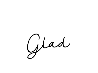 You should practise on your own different ways (BallpointsItalic-DORy9) to write your name (Glad) in signature. don't let someone else do it for you. Glad signature style 11 images and pictures png