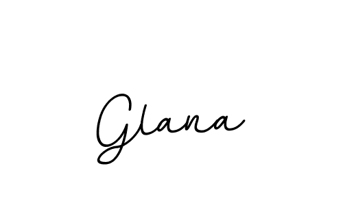 Create a beautiful signature design for name Glana. With this signature (BallpointsItalic-DORy9) fonts, you can make a handwritten signature for free. Glana signature style 11 images and pictures png